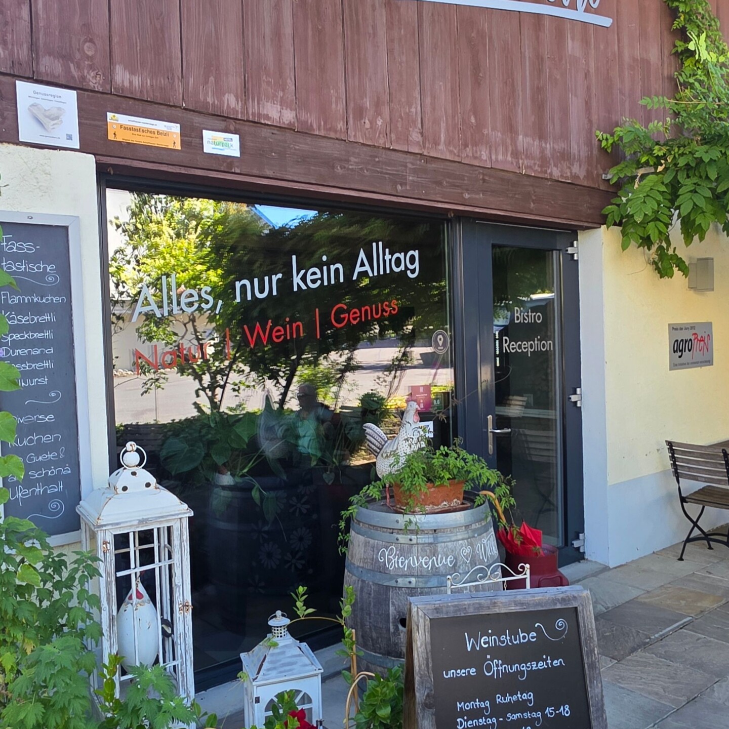 Unsere Einkehr im GartenBistro Rüedi