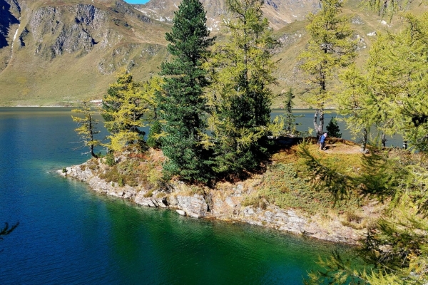 Lago di Cadagno im Val Piora